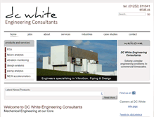 Tablet Screenshot of dcwhite.co.uk